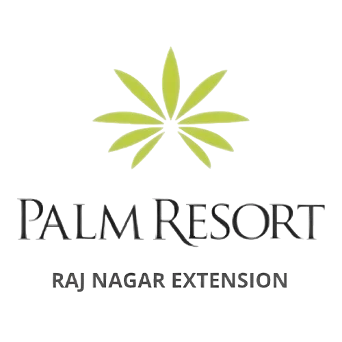 Plam Resort raj nagar extension logo