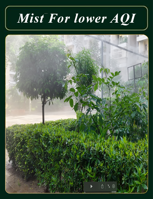 Mist For lower AQI