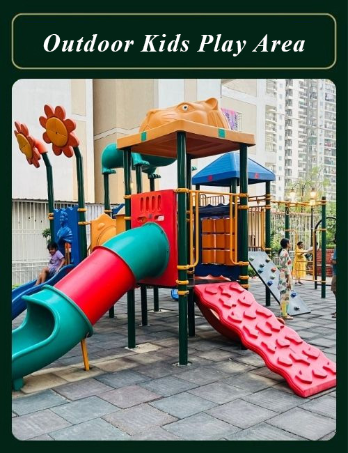 outdoor kids play area